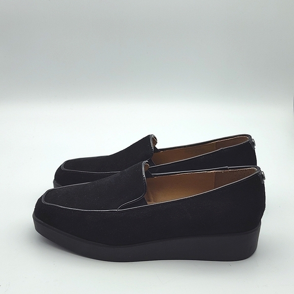 New NYDJ Gira Slip-On Loafers in Black $139 - Picture 5 of 13